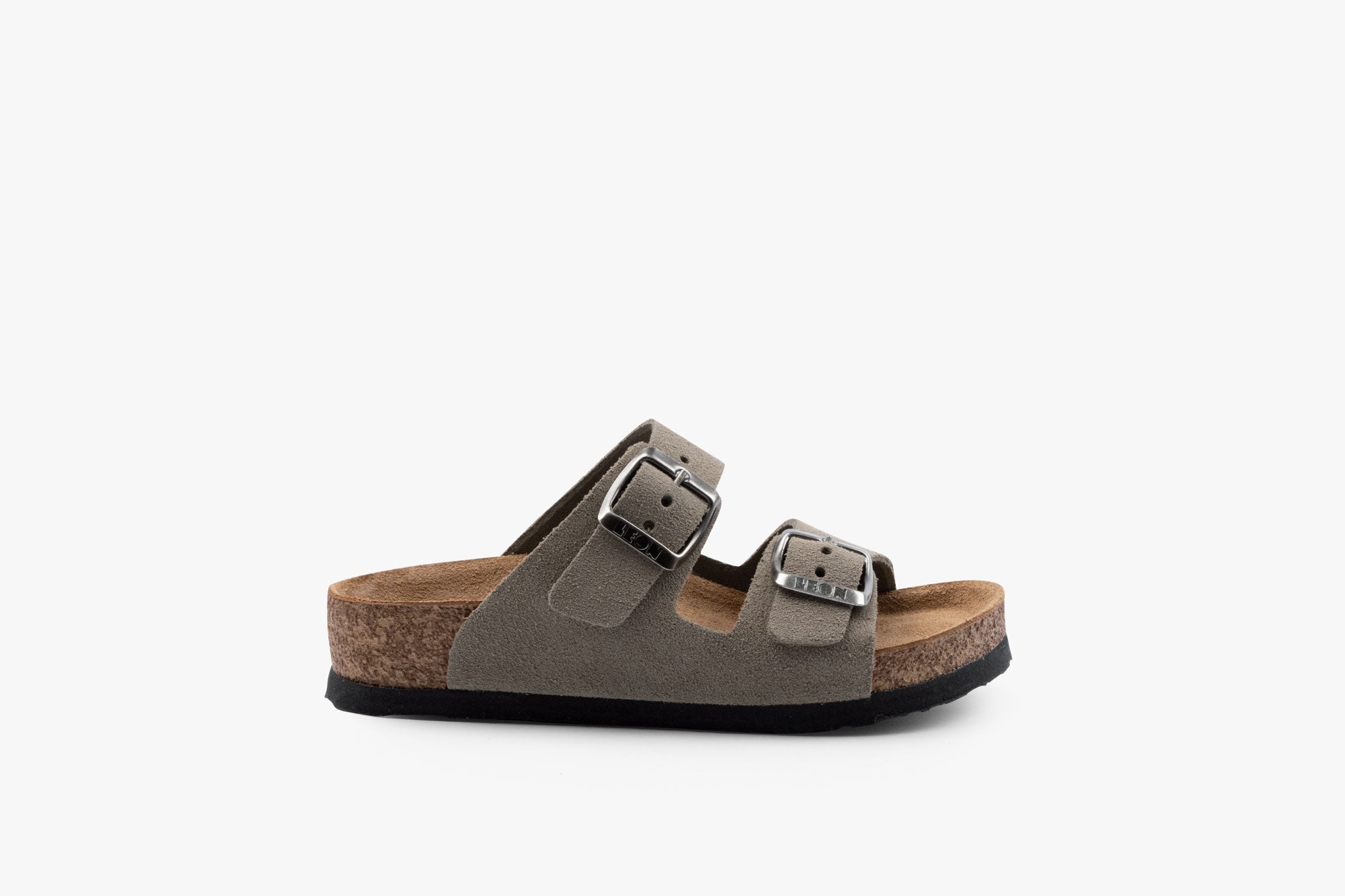Nino barnsandal i mocka - grå
