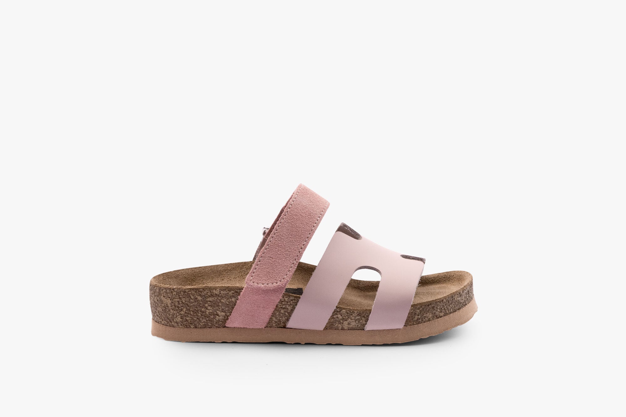 Stella I barnsandal i läder - ljusrosa