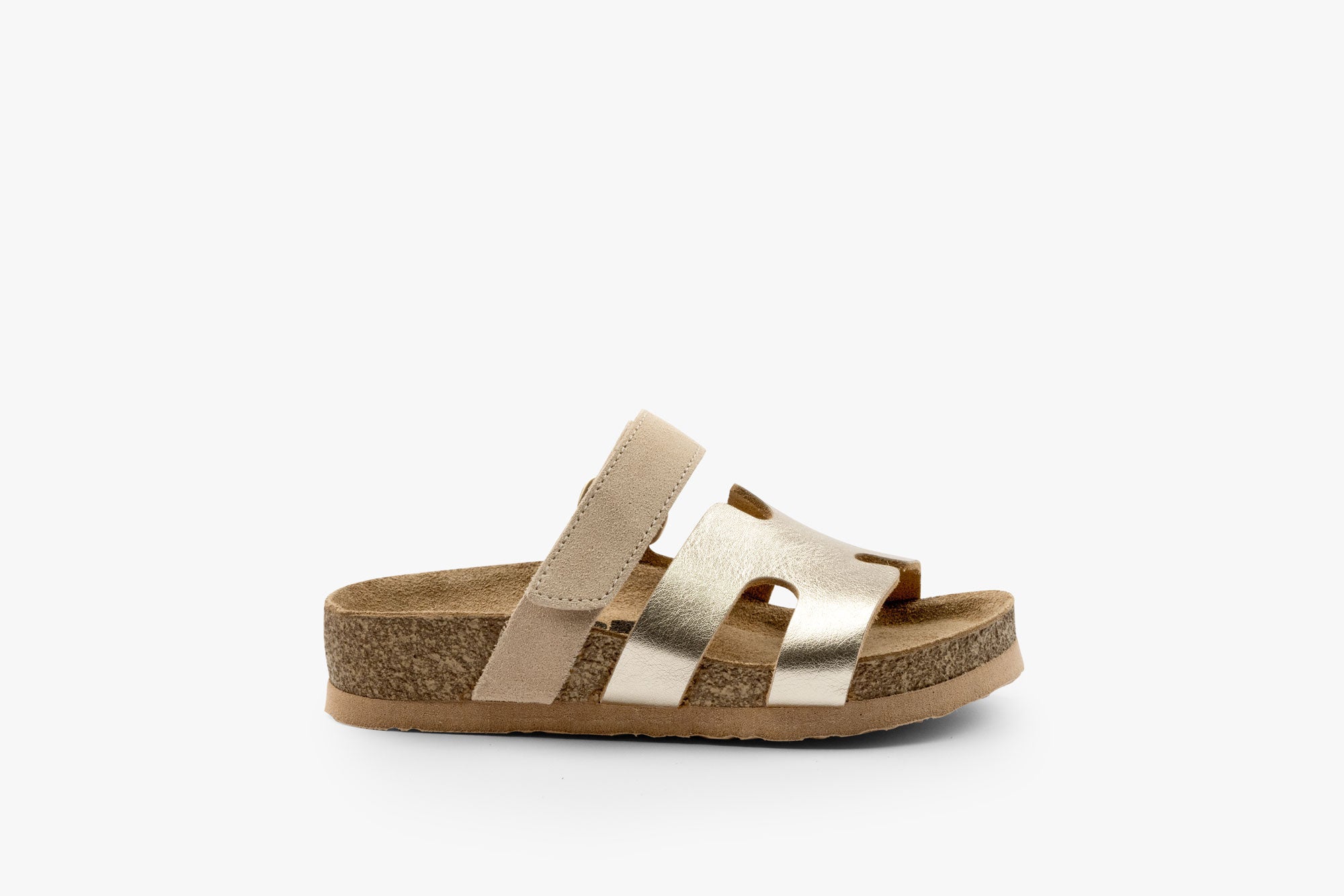 Stella I barnsandal i läder - guld
