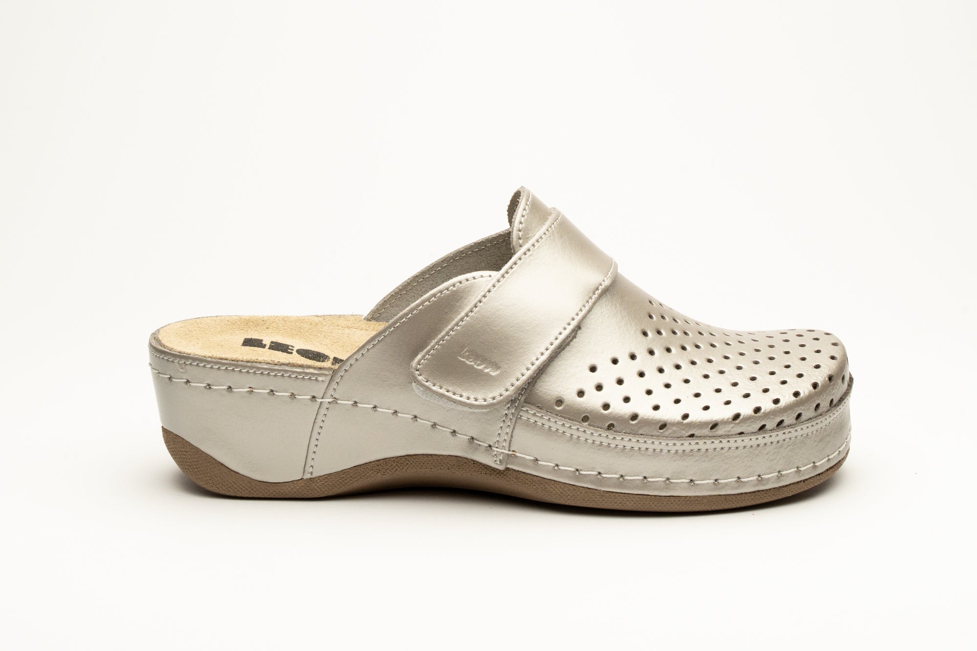 Aurora IV Clogs - Champagne