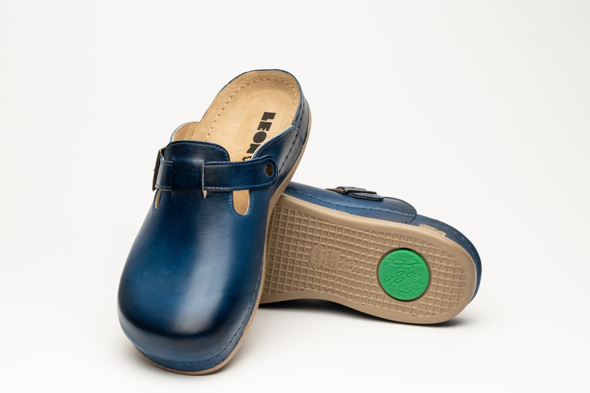 Oskar Herr Clogs - Mörkblå