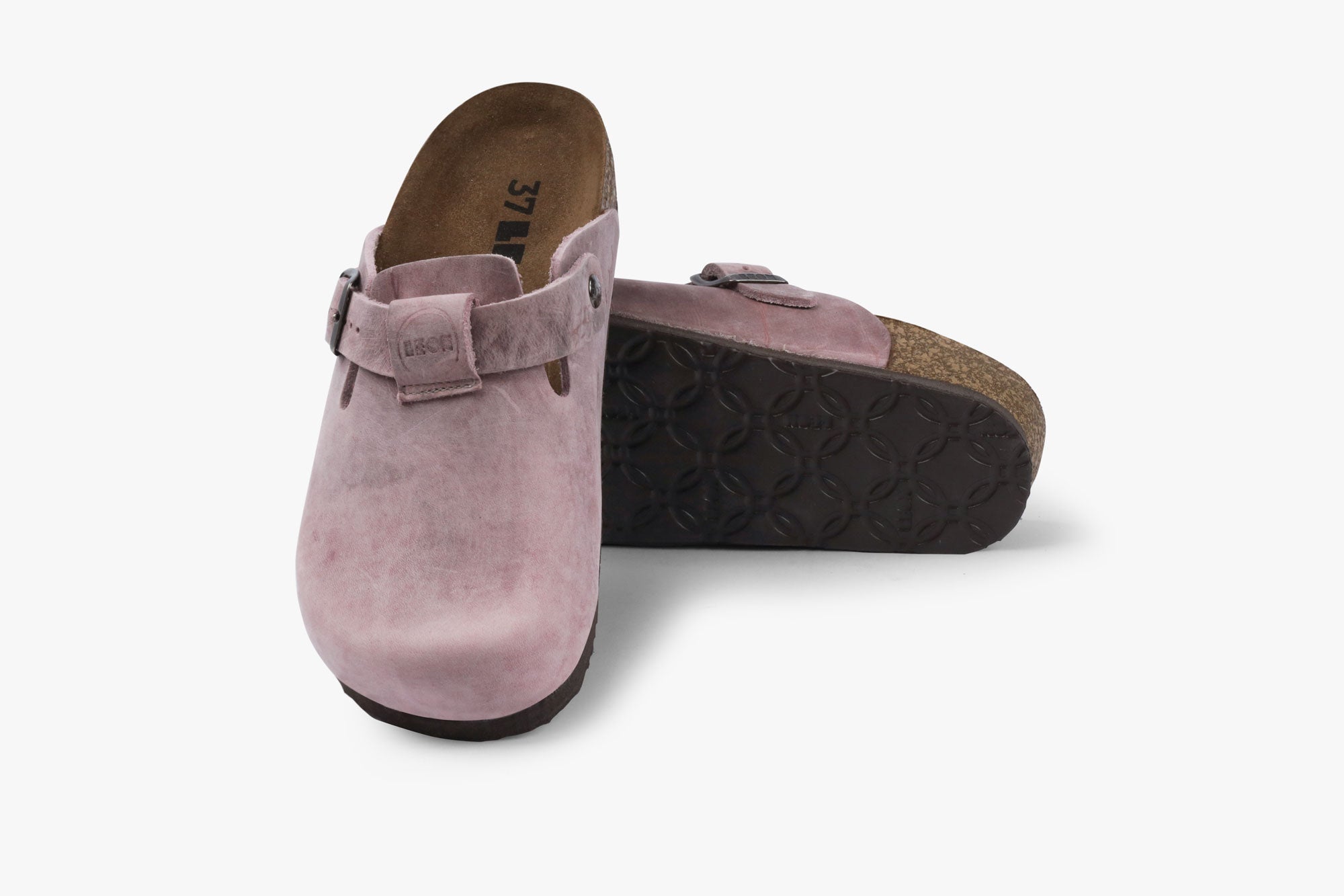 Edita Clogs - Crazy Ljusrosa