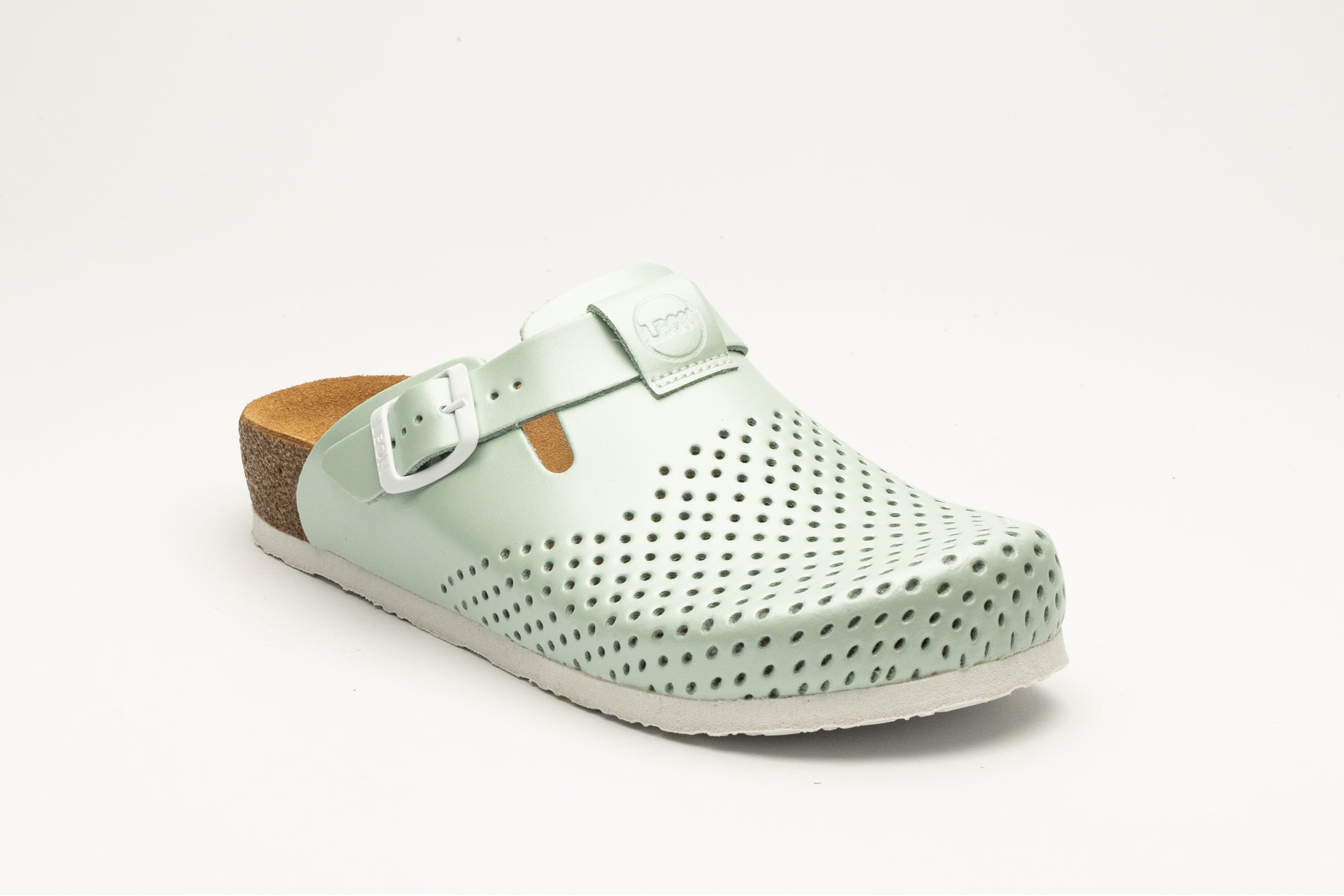 Edita Clogs - Pärlemorsgrön