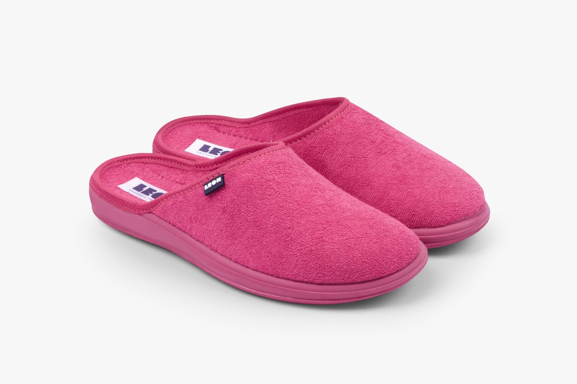 Damtofflor - Mörk Ljusrosa