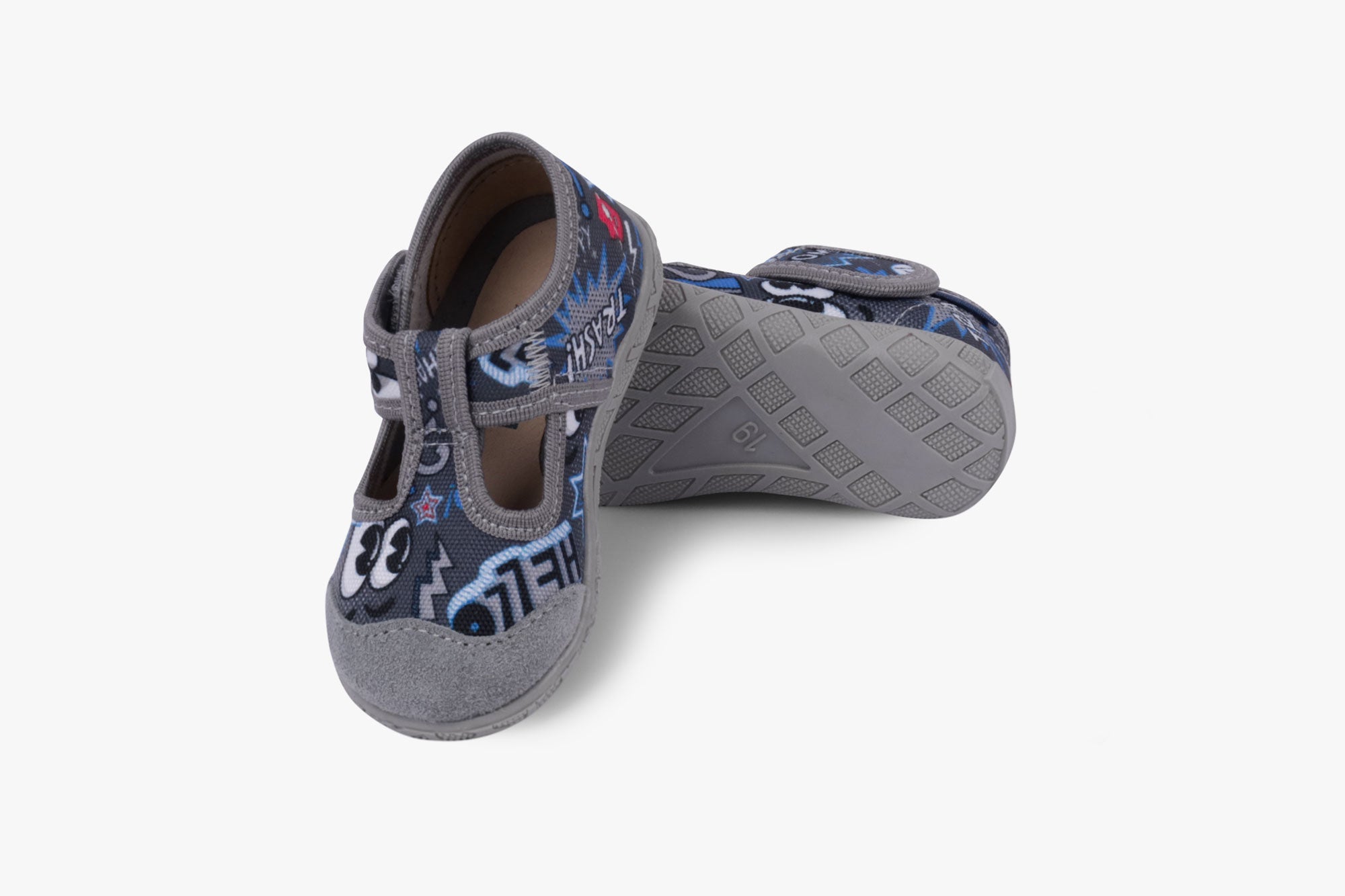 Barntofflor II - Grå