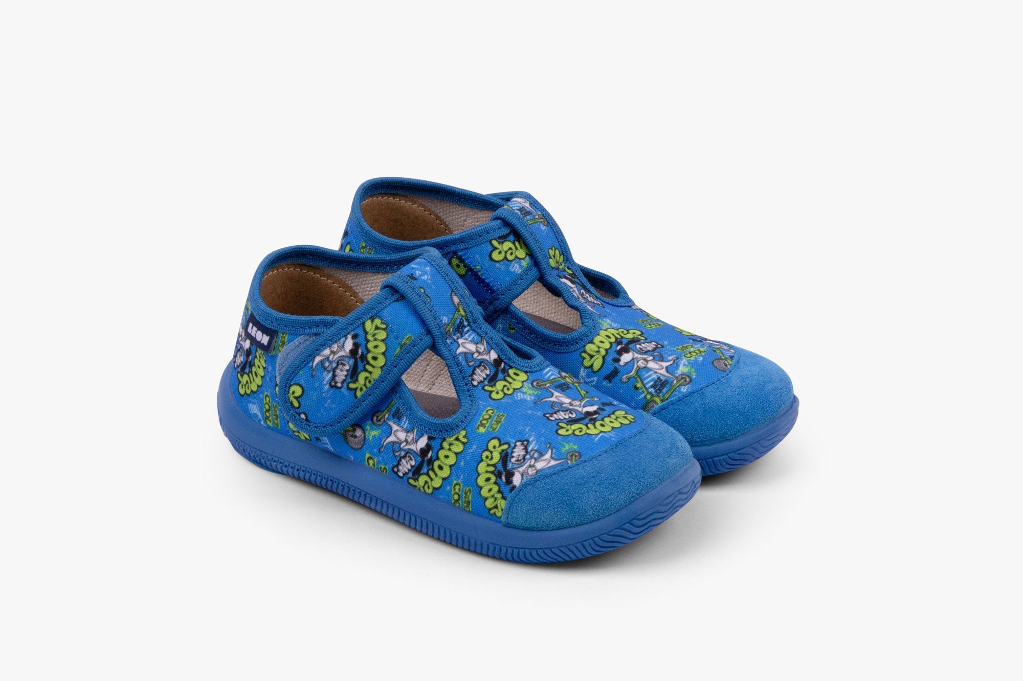 Barn Tofflor I - Ljusblå