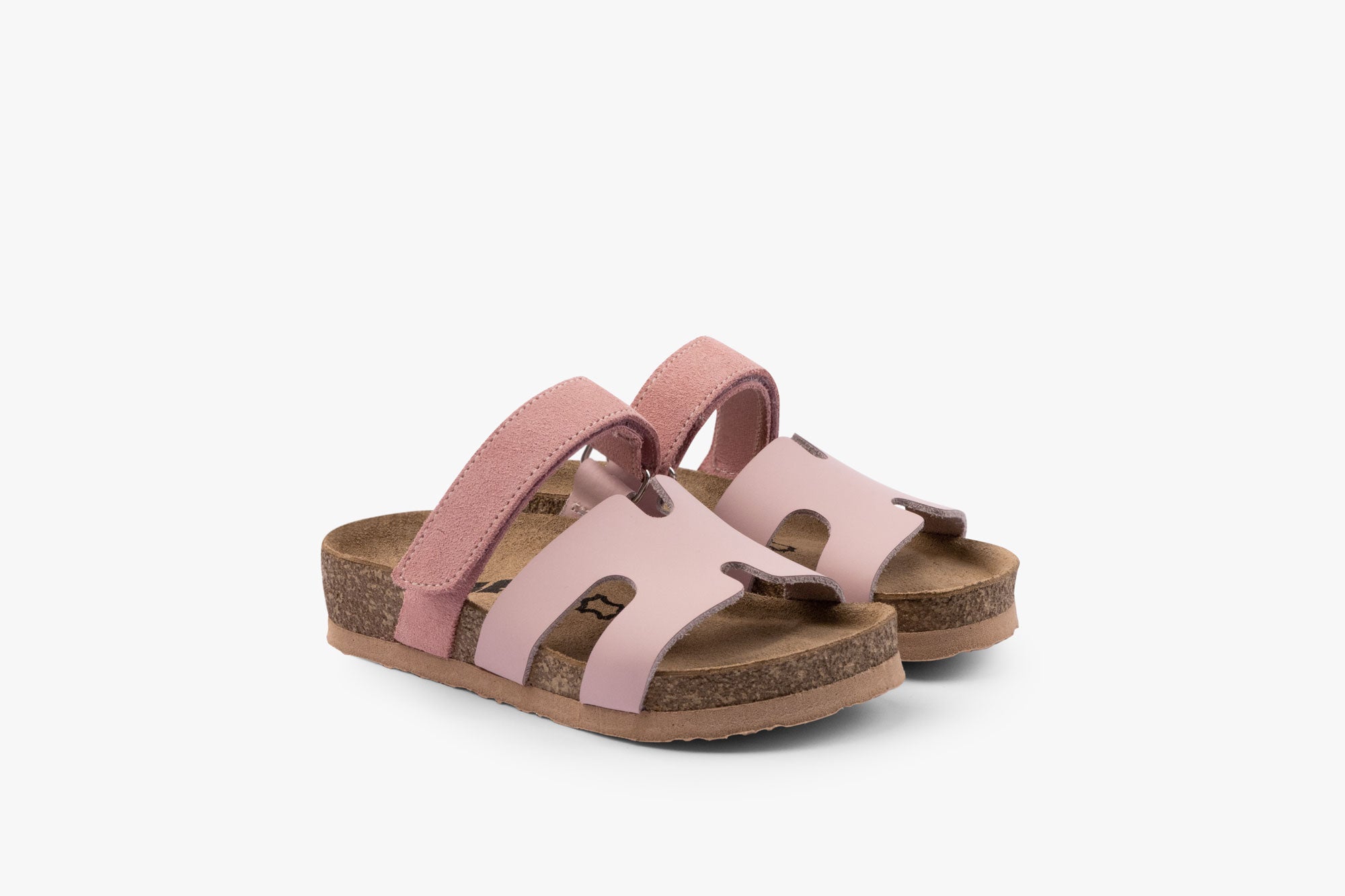 Stella I barnsandal i läder - ljusrosa