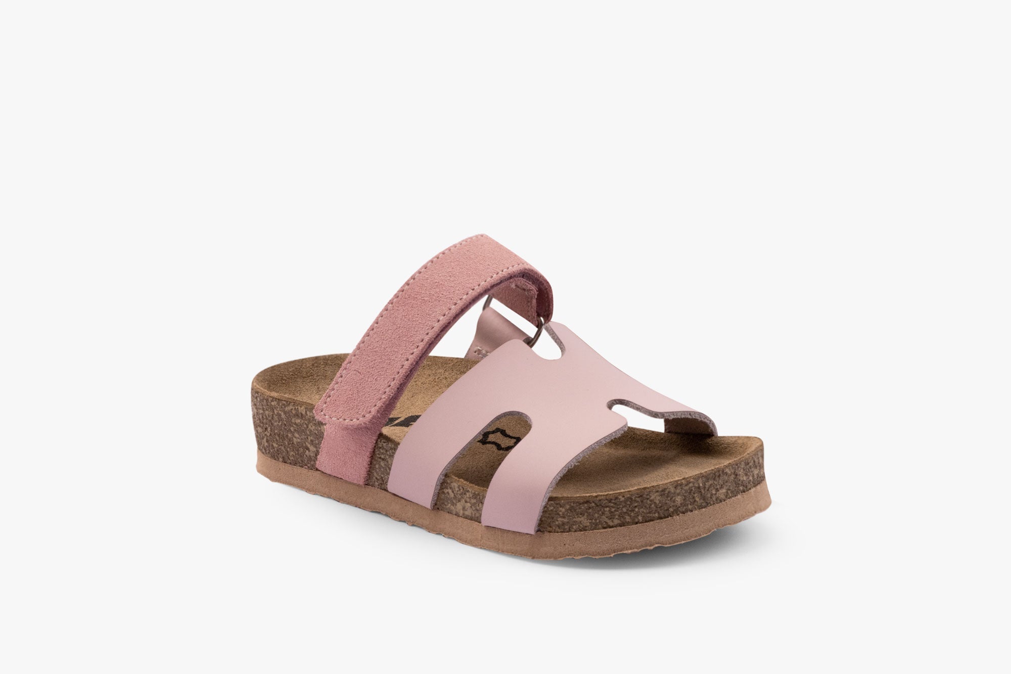 Stella I barnsandal i läder - ljusrosa