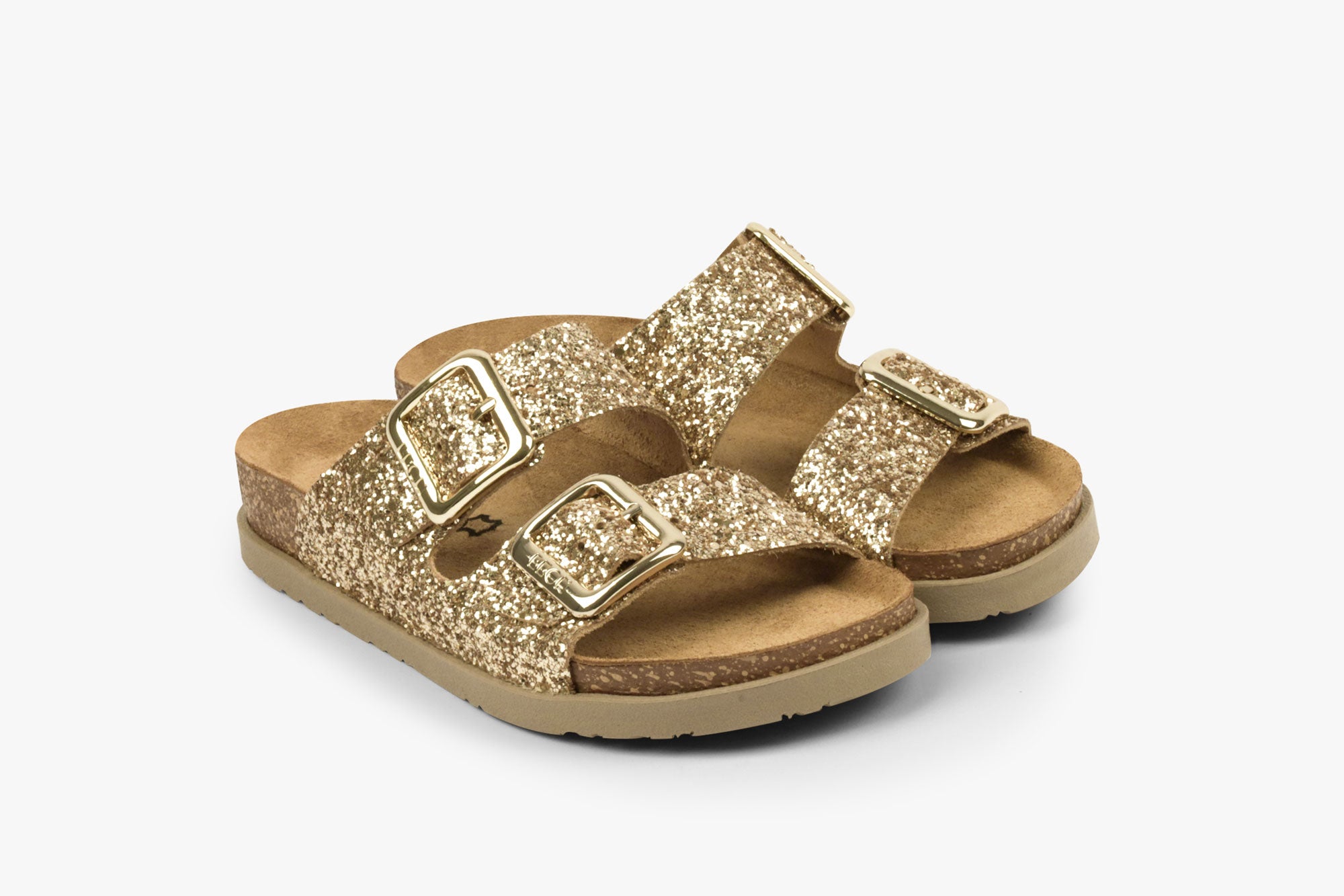 Siena II Sandaler - Guldpaljetter