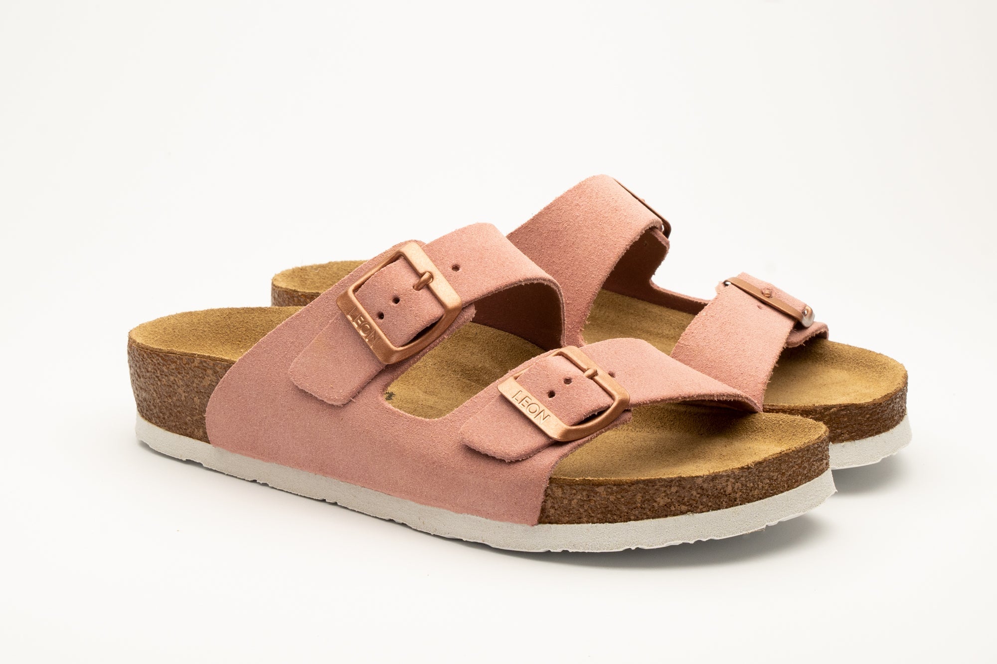 Anna Sandaler - Ljusrosa Mocka