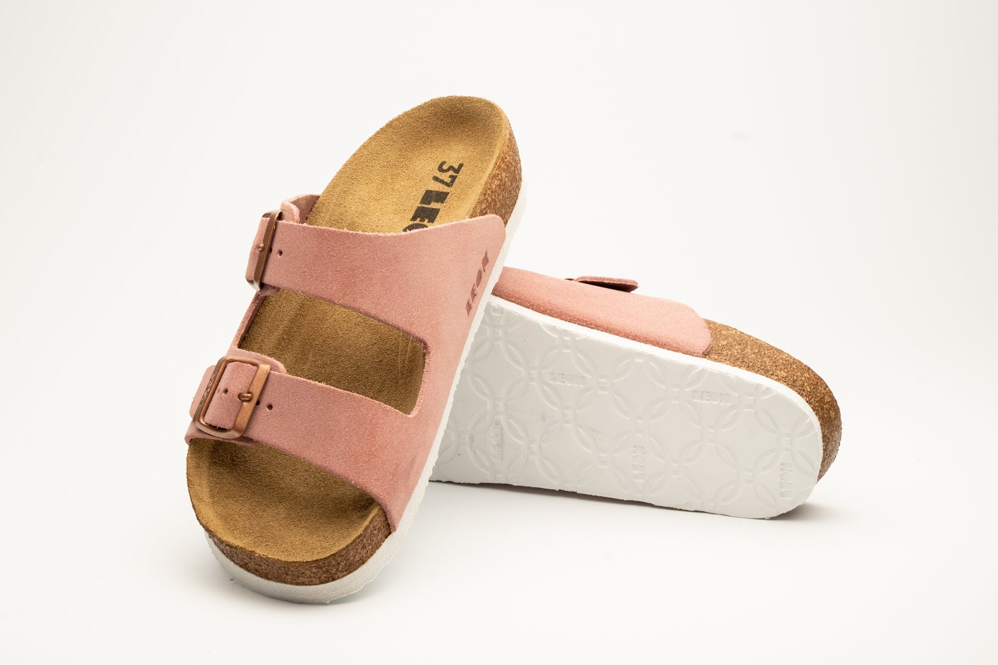 Anna Sandaler - Ljusrosa Mocka