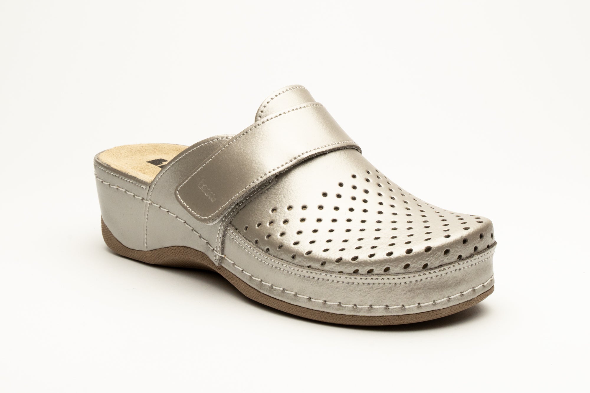 Aurora IV Clogs - Champagne