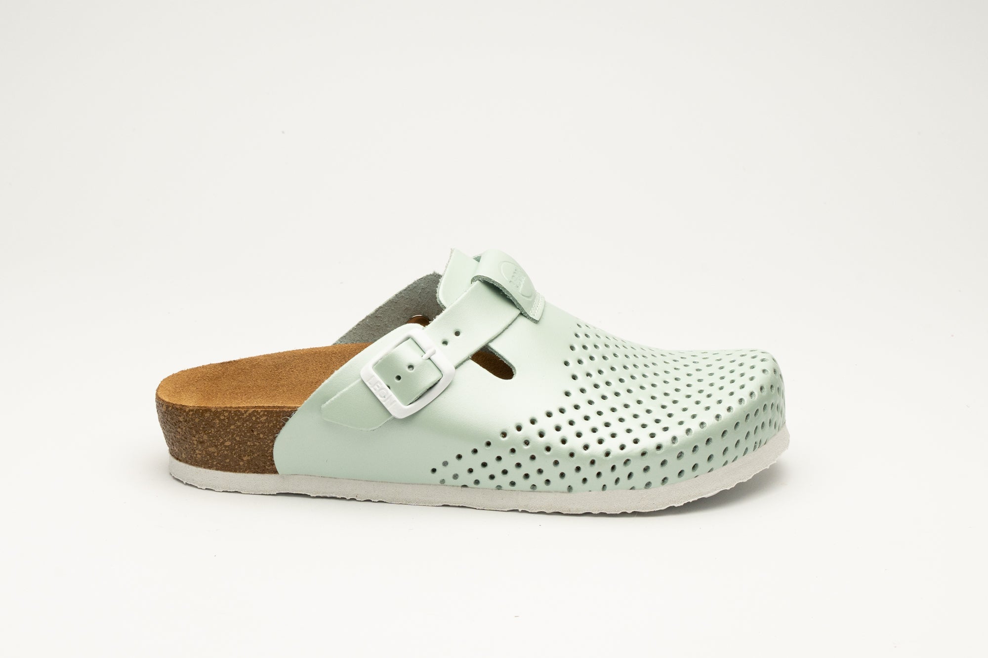 Edita Clogs - Pärlemorsgrön