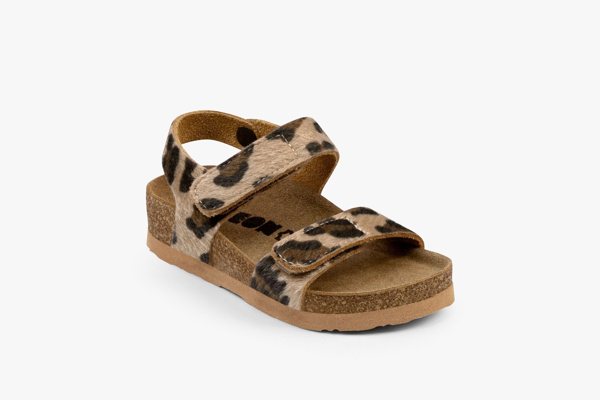 Kai läder sandaler för barn - leopard