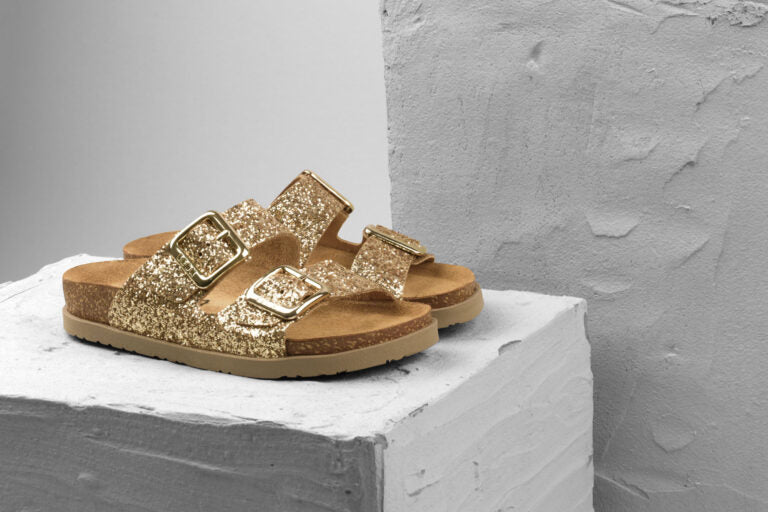 Siena II Sandaler - Guldpaljetter